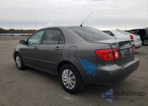 2007 Toyota Corolla Ce из США, поврежденный, VIN 2T1BR32E97C767385